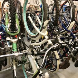 They've got a huge selection of bikes...