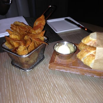 Edge Brasserie - Bread and chips - Cocktail Bars Near Me - Miami, Florida Edge Brasserie - Bread and chips - Cocktail Bars Near Me - Miami, Florida