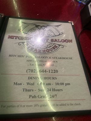 Hitchin' Post Saloon & Steakhouse by null