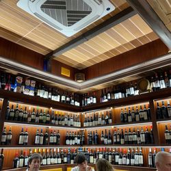 De Penitenzieri - Wine bar inside the ristorante!