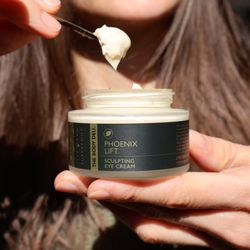 The Body Deli - Phoenix Lift Sculpting Eye Cream - the latest in plant based anti-aging technology.