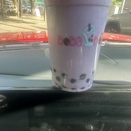 Taro milk tea: good