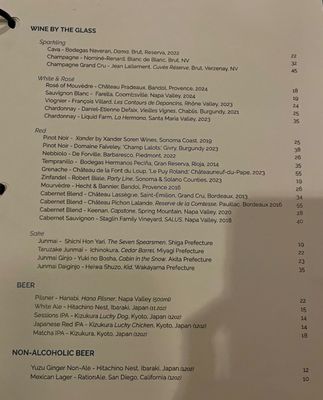 Menu photo 3 Niku Steakhouse San Francisco, CA Menu photo 3 Niku Steakhouse San Francisco, CA