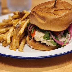 Kentro Greek Kitchen - Lamb Burger