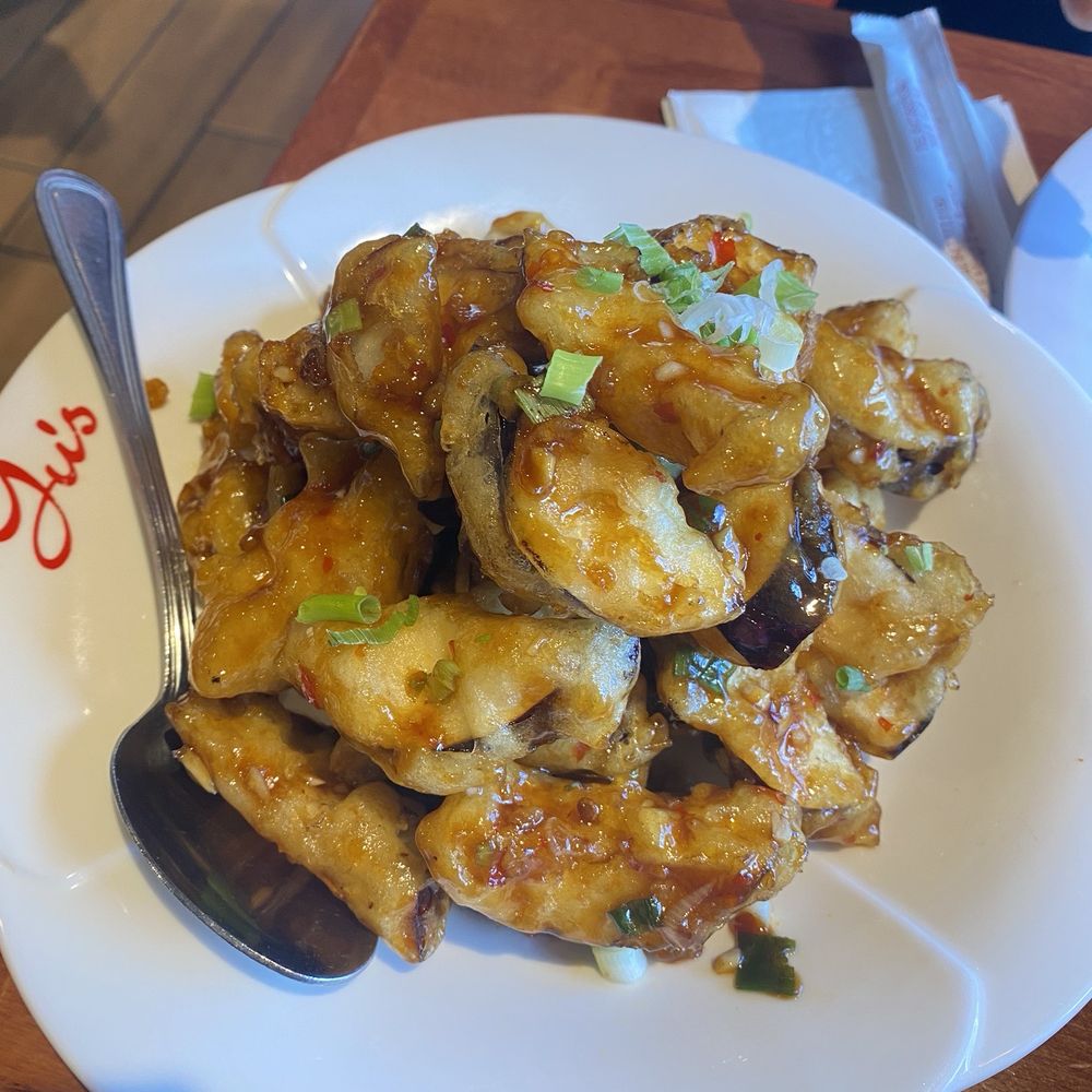 Yu's Mandarin - Eggplant was excellent & the star of the meal - Chinese Near Me - Wheeling, Illinois