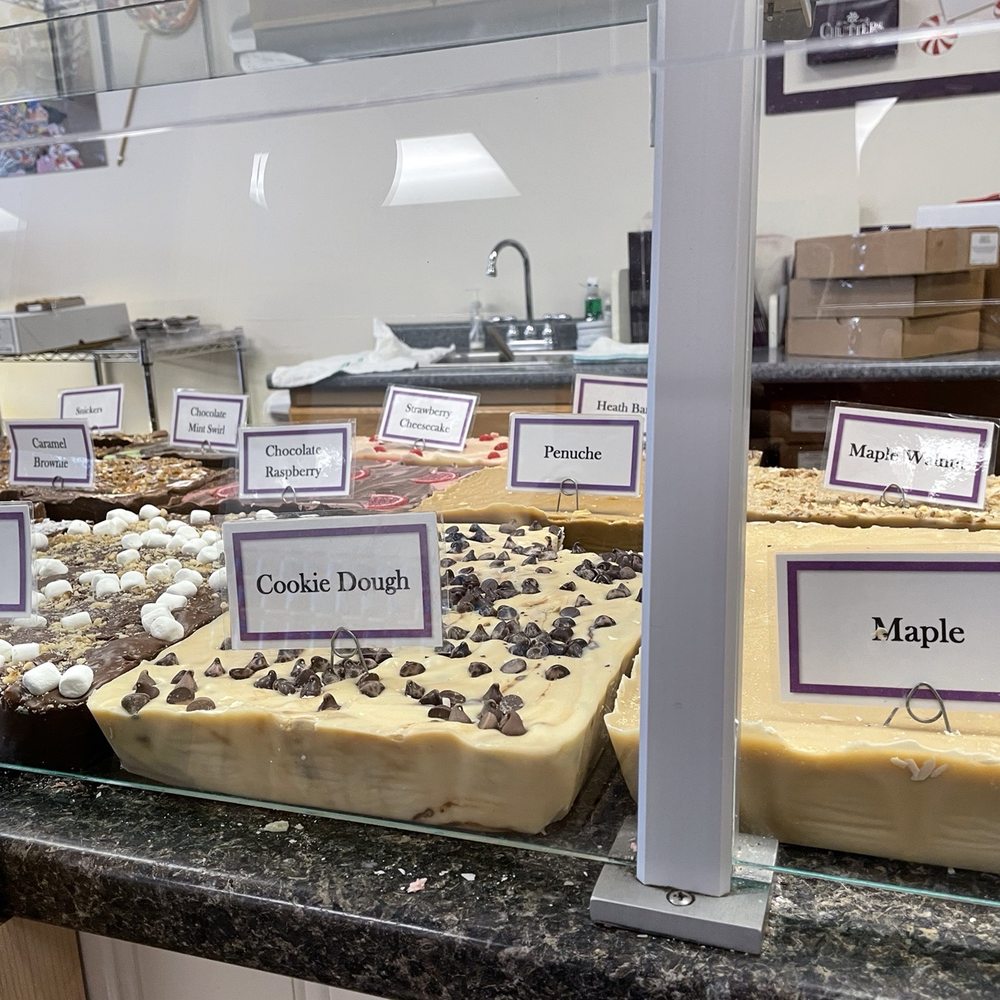 Chutters - a variety of desserts on display - Candy Stores Near Me - Lincoln, New Hampshire