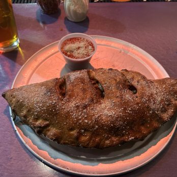 Mellow Mushroom Downtown Atlanta - Sausage calzone. - Pizza Near Me - Atlanta, Georgia
