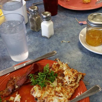 Granite Rock Grille - Our table after we began to eat. - Breakfast & Brunch Near Me - Rocklin, California Granite Rock Grille - Our table after we began to eat. - Breakfast & Brunch Near Me - Rocklin, California