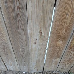 Will Power Solar - Center fence picket has urine from the middle knot on down to the ground. The smell is horrendous.