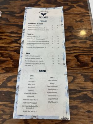 Menu photo 1 Woods Hole Wharf Falmouth, MA Menu photo 1 Woods Hole Wharf Falmouth, MA