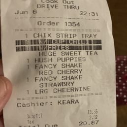 My receipt on my bag - After I paid I was given this ... My receipt on my bag - After I paid I was given this ...