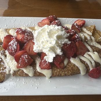 Biscuit - Strawberry Cheesecake Crepes - Breakfast & Brunch Near Me - Frisco, Texas