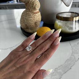 Buttery yellow French tip Buttery yellow French tip