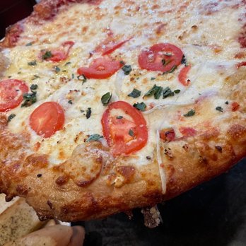 Mellow Mushroom Aiken - The Great White and half Cheese Pizza - Pizza Near Me - Aiken, South Carolina Mellow Mushroom Aiken - The Great White and half Cheese Pizza - Pizza Near Me - Aiken, South Carolina