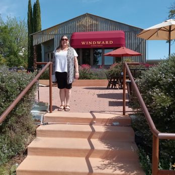 Windward Vineyard - One must negotiate a few steps between the parking lot and the tasting room. - Wineries Near Me - Templeton, California Windward Vineyard - One must negotiate a few steps between the parking lot and the tasting room. - Wineries Near Me - Templeton, California