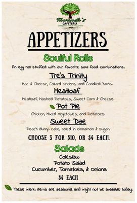 Menu photo 1 Tawanda’s Cafeteria Jefferson City, MO
