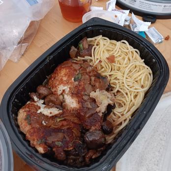 Maggiano's Little Italy - A small dried out 'double portion' of Chicken Marsala. - Italian Near Me - Cherry Hill, New Jersey Maggiano's Little Italy - A small dried out 'double portion' of Chicken Marsala. - Italian Near Me - Cherry Hill, New Jersey