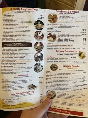Menu photo 1 The Sloppy Waffle Newington, CT Menu photo 1 The Sloppy Waffle Newington, CT