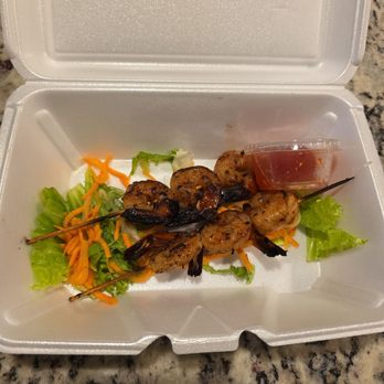 Tbreak Pho & Boba - Grilled garlic and herb shrimp skewers - Vietnamese Near Me - Warner Robins, Georgia Tbreak Pho & Boba - Grilled garlic and herb shrimp skewers - Vietnamese Near Me - Warner Robins, Georgia