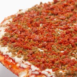 Pizza King - North Creasy, Lafayette - Our Meat lovers is a customer favorite