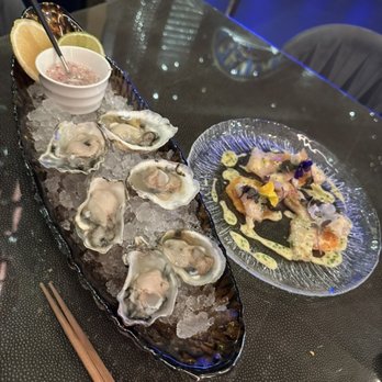 Aqua - Oysters of the Day & Hamachi - Seafood Near Me - Las Vegas, Nevada Aqua - Oysters of the Day & Hamachi - Seafood Near Me - Las Vegas, Nevada