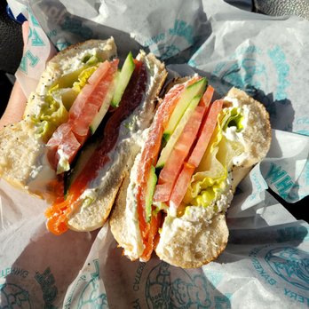 What A Bagel - Bagel with lox and cream cheese - Bagels Near Me - North York, Ontario What A Bagel - Bagel with lox and cream cheese - Bagels Near Me - North York, Ontario