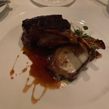 Bull & Bear - Pork chop, wonderfully cooked - Steakhouses Near Me - Orlando, Florida Bull & Bear - Pork chop, wonderfully cooked - Steakhouses Near Me - Orlando, Florida