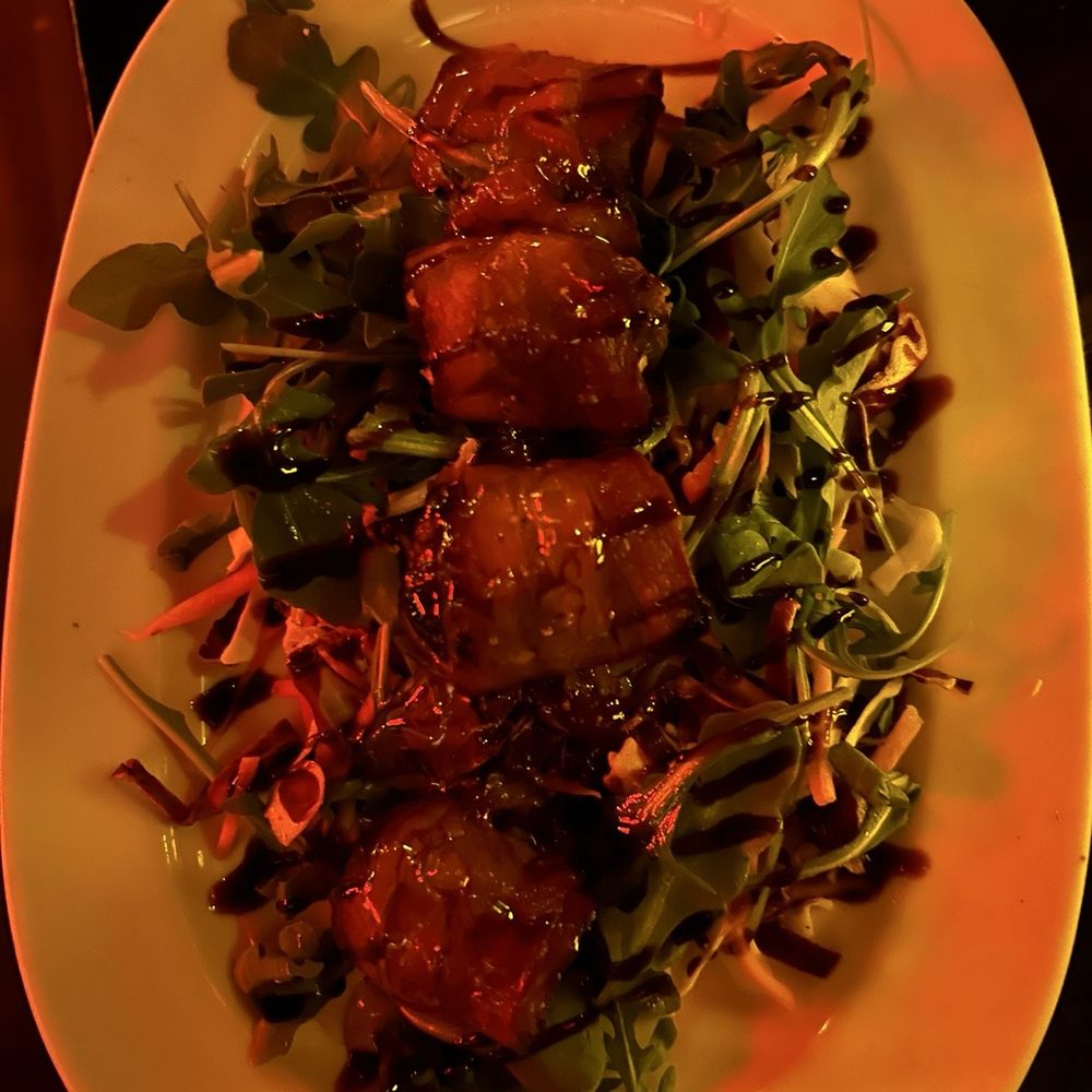 Morgan’s Cove - Bacon wrapped dates - Tiki Bars Near Me - Tampa, Florida Morgan’s Cove - Bacon wrapped dates - Tiki Bars Near Me - Tampa, Florida