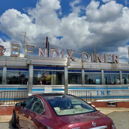 Photo of Bendix Diner - Hasbrouck Heights, NJ, United States. Beautiful August afternoon