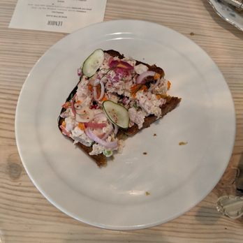 Lenoir - Smoked fish tartine - New American Near Me - Austin, Texas Lenoir - Smoked fish tartine - New American Near Me - Austin, Texas