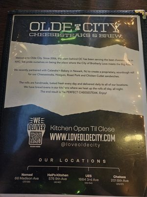 Olde City Cheesesteaks & Brew by null