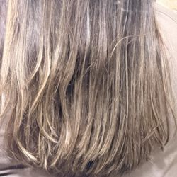 Hair Story V - I asked for a U shaped haircut.