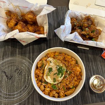 bb.q Chicken Troy - Soy garlic boneless wings, galbi boneless wings, kimchi fried rice - Korean Near Me - Troy, Michigan