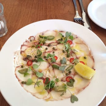 Ask For Luigi - Octopus carpaccio - Italian Near Me - Vancouver, British Columbia Ask For Luigi - Octopus carpaccio - Italian Near Me - Vancouver, British Columbia
