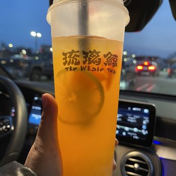 The Whale Tea - Passion fruit tea - Bubble Tea Near Me - Milford, Connecticut