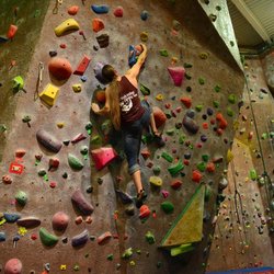 Vertically Inclined Rock Gym
