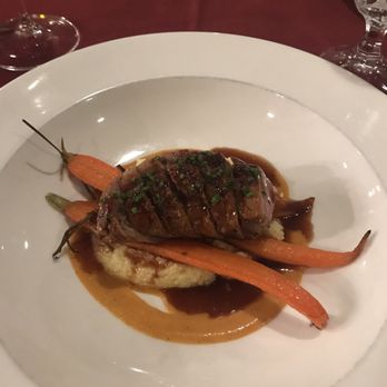 The Vine Fine Dining - Roast duck w/carrots & polenta - Seafood Near Me - Touchet, Washington The Vine Fine Dining - Roast duck w/carrots & polenta - Seafood Near Me - Touchet, Washington