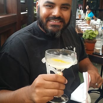 FINKA Table & Tap - Handsome son and his drink - Asian Fusion Near Me - Miami, Florida FINKA Table & Tap - Handsome son and his drink - Asian Fusion Near Me - Miami, Florida