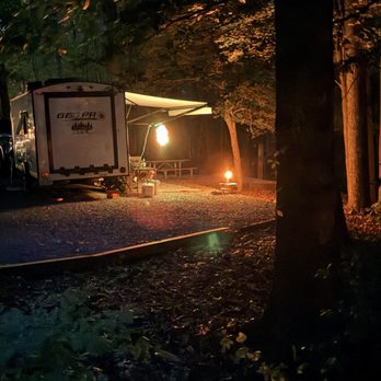 Westmoreland State Park - It's nice how the outer sites mostly face into the woods. - Parks Near Me - Montross, Virginia