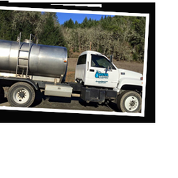 We can haul 2300 gallons all over Douglas County!