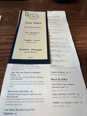 Menu photo 2 The Fountain Inn Washington, DC, DC