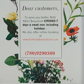 Binh's Nails - Waxing Near Me - Beaumont, Alberta