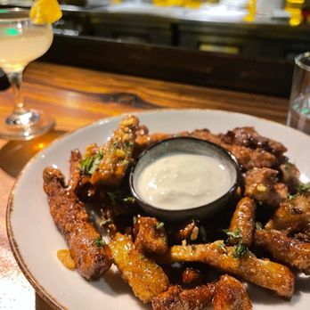 El Five - Eggplant fries HEART EYES - Tapas/Small Plates Near Me - Denver, Colorado