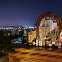 Park Hyatt Istanbul - Macka Palas - The rooftop bar has a beautiful view and is very intimate.