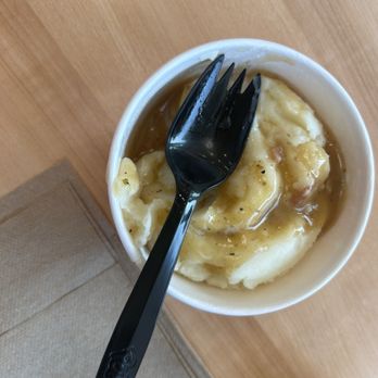 Popeyes Louisiana Kitchen - My Mashed Potatoes with Cajun Gravy - Fast Food Near Me - Centereach, New York