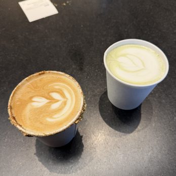 Always Awake Coffee - Nutty Caramel Latte & Matcha Latte - Coffee & Tea Near Me - San Francisco, California