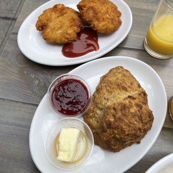 Egg Shop - Latkes and Buttermilk Biscuit - Breakfast & Brunch Near Me - Brooklyn, New York
