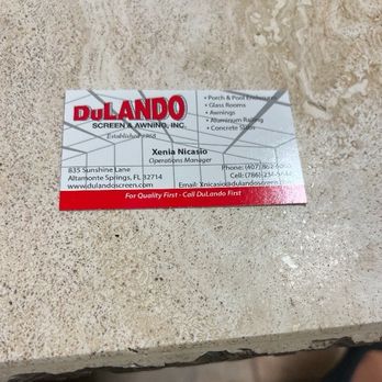 Dulando Screen & Awning - Patio Coverings Near Me - Altamonte Springs, Florida