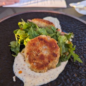 The Bellwether - Crab cakes. The sauce was delicious - Cocktail Bars Near Me - St. Louis, Missouri The Bellwether - Crab cakes. The sauce was delicious - Cocktail Bars Near Me - St. Louis, Missouri