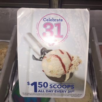 Baskin-Robbins - Sale signage - Ice Cream & Frozen Yogurt Near Me - Burbank, California